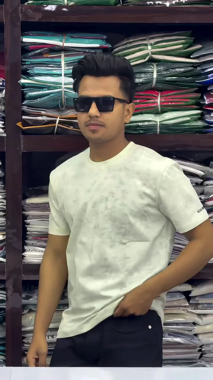 Men’s Grey Printed Athleisure T-Shirt – Regular Fit Polyester Sports & Casual Wear ✨