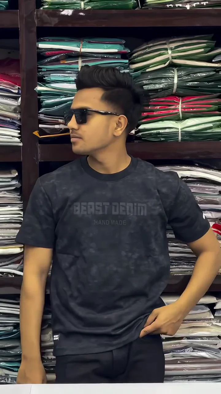 Men’s Grey Printed Athleisure T-Shirt – Regular Fit Polyester Sports & Casual Wear ✨ - Image 4