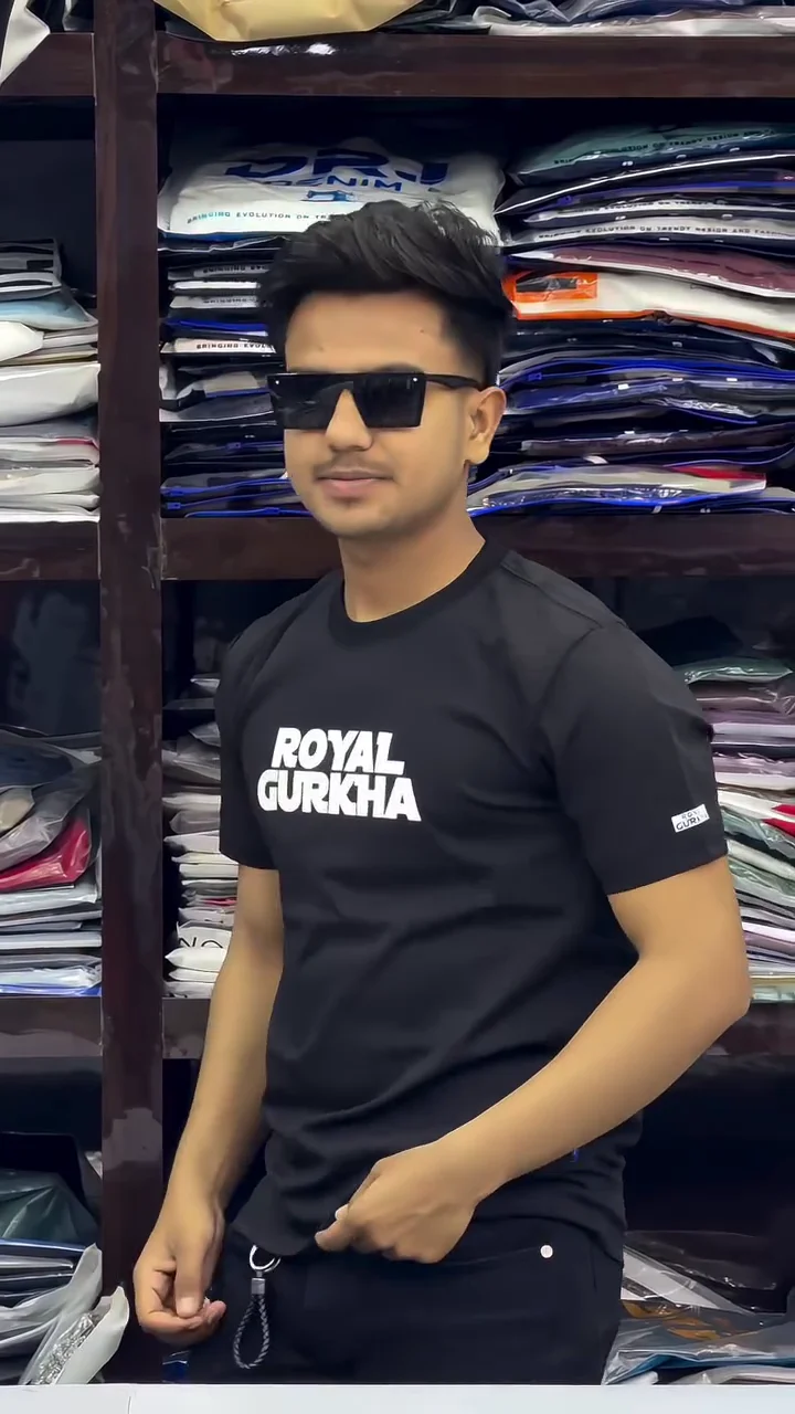 Men’s Soft Cotton T-Shirt – Regular Fit Crew Neck Half Sleeve Casual Wear ✨ - Image 3